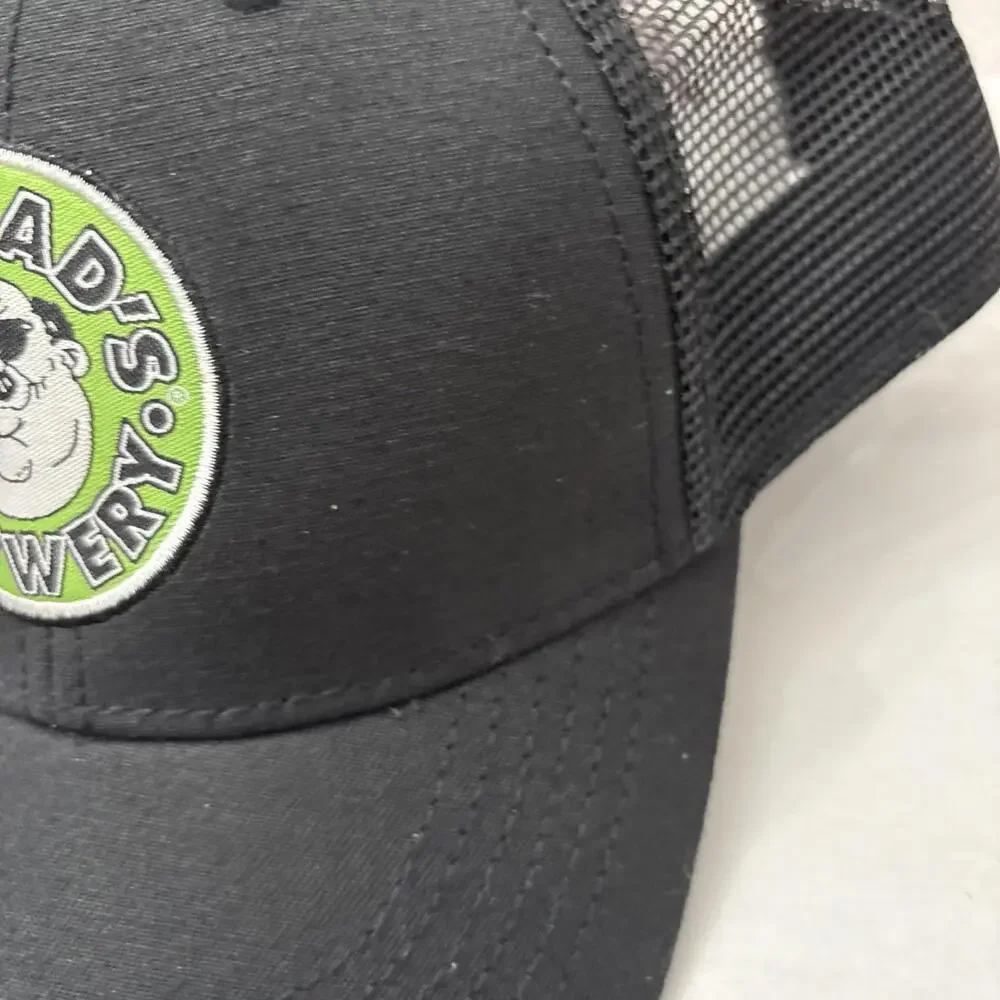Fat Heads Brewery Black Hat Adjustable Strap In Back Excellent Condition - Picture 4 of 11